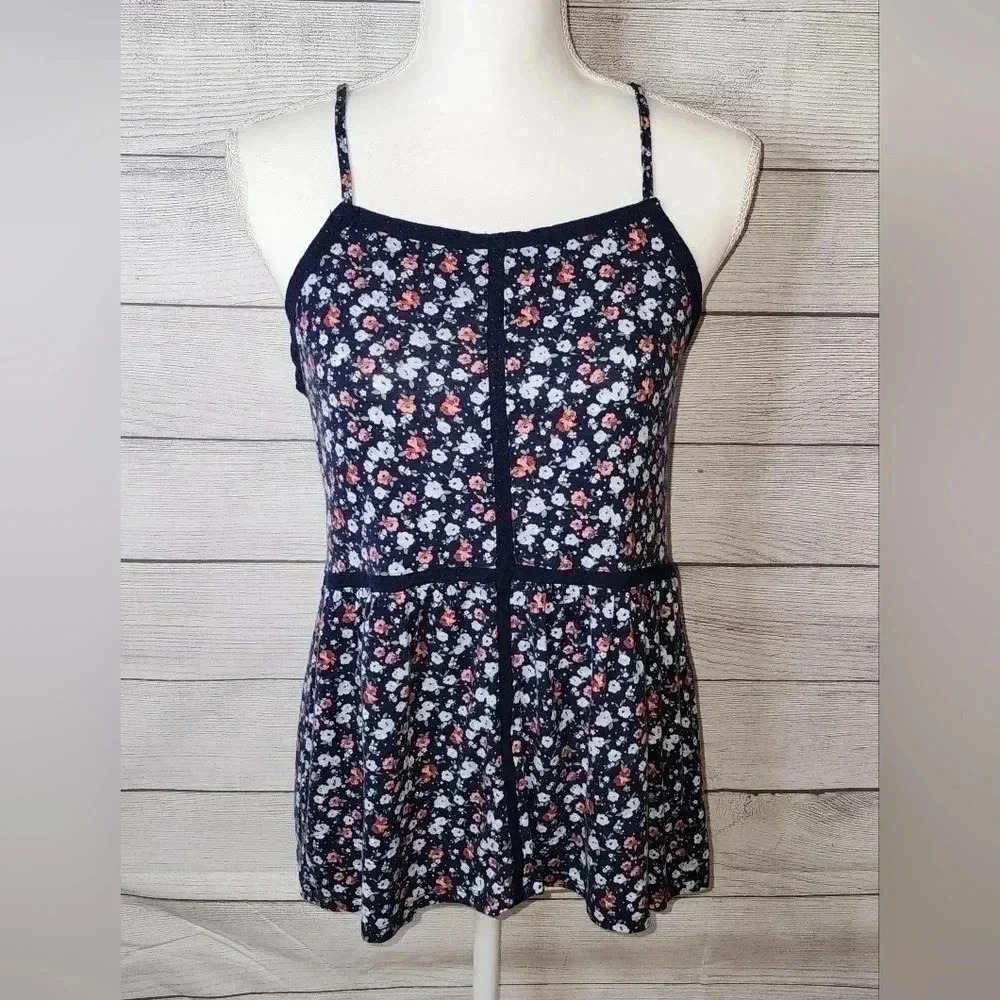American Eagle Floral Tank Top Size  Small